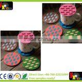 4Pcs/Lot Food Grade PVC Coaster Set Waterproof And Insulation Cup Mat Skidproof Cup Cover Tablemat Wholesale Home Supplies thumbnail-1