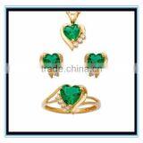 2016 African Gold Plated Jewelry Sets Wholesale 18K XP-JS-0162
