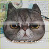 Fashion Cute Cat Face Round Coin Wallets thumbnail-4