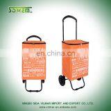 polyester 420d reusable and gife shopping trolley cart