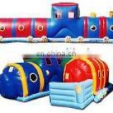 Inflatable kids tunnel