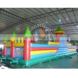 Hot !! Best Selling Inflatable Funland / Clolorful Inflatable Obstacle Course / Wholesale Inflatable Playground