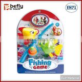 Baby plastic fishing bath toy