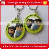 Round Customized High Quality Soft Pvc Key Chain With Printing Logo thumbnail-1