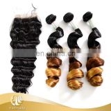 High Quality Best Selling 100% human ombre hair braiding hair
