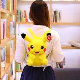 Pikachu Backpack Cartoon Plush Children's Bag Cute Adult Backpack thumbnail-4