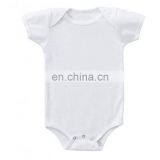 Hot Sales Cheap High Quality Short Sleeve Blank Baby Rompers thumbnail-1