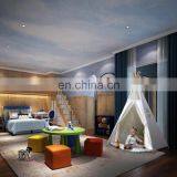 Kids Teepee Tent Children Tent Play House Indoor & Outdoor Foldable Toy Tent for Kids thumbnail-4