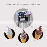 Wholesale Quick Cooling 3 Flavor 3 in 1 Soft Serve Ice Cream Machine thumbnail-3