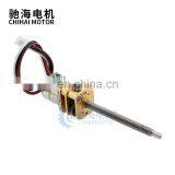 ChiHai Motor CHS-GM12-10BY Screw Shaft M3*33.6mm 2 Phase 4 Wire Mini dc Stepper Gear Motor for ip Camera 39 Ohm DC 5.0V thumbnail-6