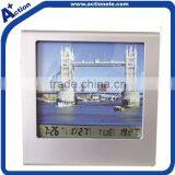 Pen Holder and Photo Frame Digital Desk Clock thumbnail-1