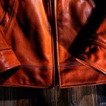 2021 High Quality Classic Men's Genuine Cowhide Leather Jacket thumbnail-5