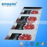 Sinmark Wholesale Pvc Plastic Bottle Sticker/pvc Sticker Label Roll