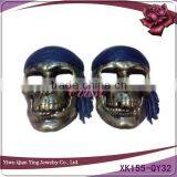 Cheap Fashion Plastic Masquerade Skull Party Face Masks thumbnail-1