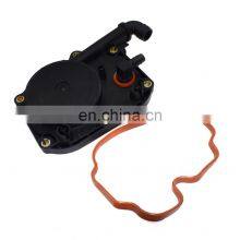 For BMW E31 E38 E39 Crankcase Ventilation Intake Manifold Cover PCV Valve+GASKET thumbnail-1