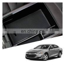 Interior Accessories Parts Silicone Armrest Rest Storage Box Center Control Console Organizer Tray For Chevrolet Malibu 19-21