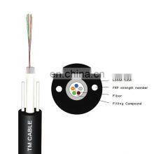 FTTH Outdoor 1 2 48 Core Self Supporting Plastic Singlemode G652 Type GYFXTY Optical Splicing Optic Fiber Cable Price thumbnail-3