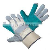 Factory Supplying New Product Hand Protection Safety Gloves Industrial Work Leather Gloves