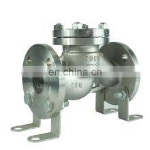Stainless Steel Big Size Industrial ss Inox Flange One Way Water Valve SUS Non Return Valves Customization Suport thumbnail-2