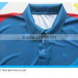 Custom Design Cut And Sew Latest Top Fashion 100% Polyester Sport Man Dri Fit T Shirt thumbnail-2