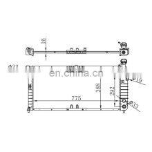 Good Quality Engine Cooling Aluminum Radiator 52472846 For BUICK PONTIAC thumbnail-2