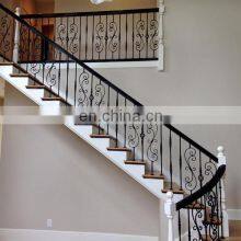 Modern Wrought Iron Stair Railings Interior for Stairs thumbnail-4