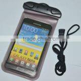 Wholesale hot selling pvc waterproof bag for phone waterproof case