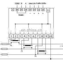 EM537 CT O Series 3 Phase RS485 Modbus 333mV/100mV CT Connected Electricity Energy Meter thumbnail-3