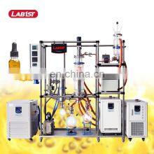 LAB1ST Manufacture Lab Turnkey Hybrid Wiped Film Short Path Molecule Molecular Distillation System