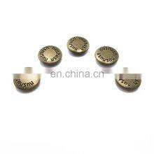 15mm Brass Custom Logo Decorative High Quality Double Rivet thumbnail-5