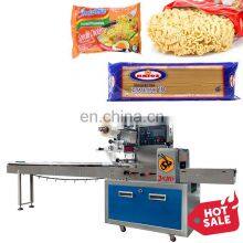 Automatic Pasta Noodle Pillow Packing Machine for Instant Noodle Packing Spaghetti Noodle Packaging Machine
