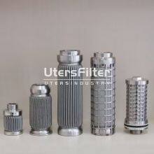 L-2603--MG-5-N L-2603-MG-10-N L-2603-MG-20-N Accept Custom UTERS Replace of HYDAC Stainless Steel Sintered Filter Element thumbnail-4