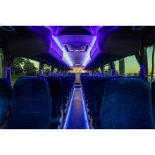 New 12m 60 Seats Pure Electric Automatic Coach Bus 57+1 Seats Electric Luxury Passenger Coach Bus thumbnail-5