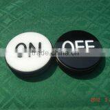 3" Acrylic ON/OFF Puck Dealer Button thumbnail-1