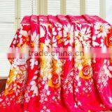 2013 Hot Sale! 100% Polyester Super Soft Solid Color/printed Dyed Flannel Baby Blankets thumbnail-5