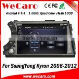 Wecaro WC-SY7020 7" Android 4.4.4 WIFI 3G Touch Screen Car Dvd Player for Ssangyong Kyron Dvd Radio Gps Navigation 2006 - 2012 thumbnail-5