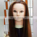 Wholesale Mannequie Head With Training Wig Natural Hair Could be Curled Dyed and Cut thumbnail-3
