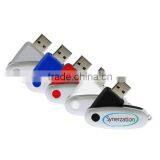 Plastic Swivel Oval Usb Sticks 1gb as Gifts