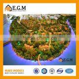 Miniature Scale Town House Model With Led Light