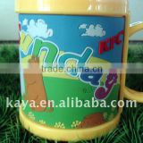 Custom plastic cup mug for business premium gifts