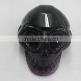 gemstone AB grade Fluorite Carved Skull for wholesale