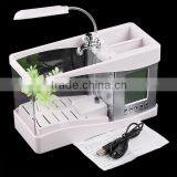 Desktop Usb Mini Fish Tank Aquarium With Running Water thumbnail-5