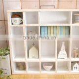 Multiple Layers Fantastic White Wooden Wall DIY Rack for Home Tidy Quality Choice