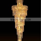 hotel project large luxury chandelier pendant lighting crystal chandelier from chinese lighting manufacturer