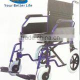 Steel Folding Wheelchair thumbnail-1