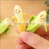 Kawaii Banana Rubber Erasers for Kids Cute Novelty Stationery