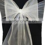 White Organza Sash