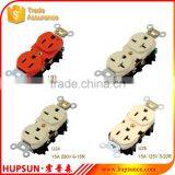 New Shop 15A 125V White American Style Universal Electrical Wall Outlet thumbnail-4