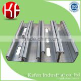 Strut slotted galvanized support system plain type pipe clamp channel