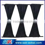 Luxury Black Folding Car Sunshde Soft Cloth Car Sunshade thumbnail-1